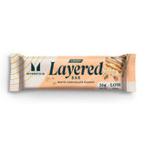 MyProtein Crispy Layered Protein Bar με Γεύση White Chocolate Peanut 58g