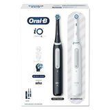 Oral-B iO Series 4 Duo Ηλεκτρική Οδοντόβουρτσα Matt Black & White