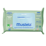 Mustela Cleansing Wipes Μωρομάντηλα Καθαρισμού με Βιολογικό Αβοκάντο 60τμχ.