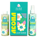 Aloe Colors Aloha Paradise Set Invisible Oil Mist 150ml & Anti-aging Invisible Dry Oil 150ml