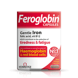 Vitabiotics Feroglobin Σίδηρος 30 Κάψουλες Βραδείας Αποδέσμευσης