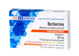 VioGenesis Berberine 500mg Συμπλήρωμα Διατροφής για το Φυσιολογικό Μεταβολισμό των Λιπιδίων και της Γλυκόζης στο Αίμα 30 caps