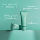 Apivita Just Bee Clear Κρέμα Κατά Των Ατελειών - Ενυδάτωση & Ματ Αποτέλεσμα Με propolis AmC &amp; φυτικό σαλικυλικό οξύ 40mL - Αποτελέσματα