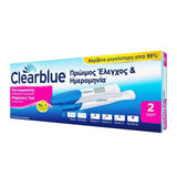 Clearblue Τεστ Εγκυμοσύνης Πρώιμος Έλεγχος & Ημερομηνία 2 Τεστ