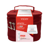 Vichy Promo Pack - Κανονική/Μεικτή Επιδερμίδα - Liftactiv H.A. Αντιρυτιδική-Συσφικτική Κρέμα Προσώπου Ημέρας 50mL & Δώρο Capital Soleil, UV-Age Daily SPF50+ - Αντηλιακή προστασία προσώπου 15mL & Μοντέρνο Κόκκινο Νεσεσέρ - Παρουσίαση