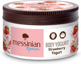 Messinian Spa Body Yogurt Strawberry Yogurt Γιαούρτι Σώματος με άρωμα Φράουλας 250ml