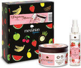 Messinian Spa Promo Strawberry Madness Hair & Body Mist 100ml & Body Yogurt 250ml