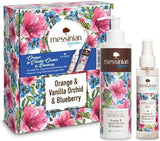 Messinian Spa Promo Orange & Vanilla Orchid & Blueberry Hair & Body Mist 100ml & Shower Gel 300ml