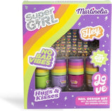 Martinelia Super Girl Nail Design Set Παιδικά Βερνίκια Νυχιών